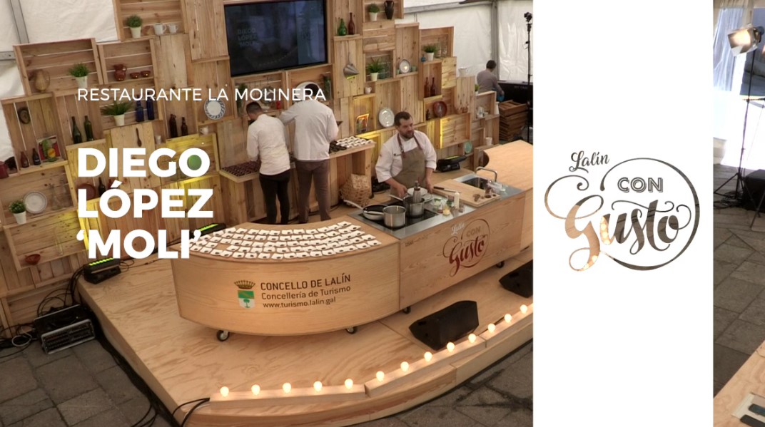 Showcooking Diego López 'Molinera'. Lalín con gusto